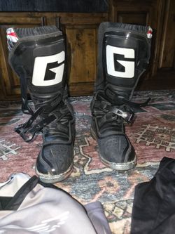 GAERNE MX MOTORCYCLE MOTORCROSS BOOTS size 11 like new