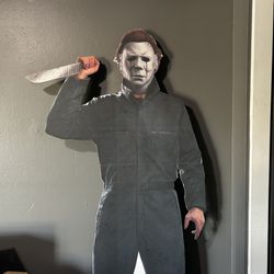 1:1 Halloween ii Michael Myers Cardboard Cutout.
