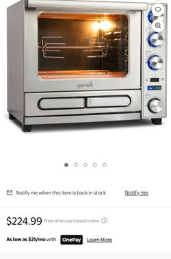 COMBO CONVECTION AND PIZZA OVEN