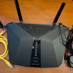 Nighthawk WiFi 6 router. Model RAX54