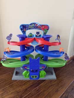 PJ Masks Spiral Die Cast Playset