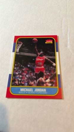 Michael Jordan Rookie reprint card