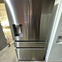 Samsung Refrigerator Stainless Steel 36 "width 4 Doors Counter Depth 