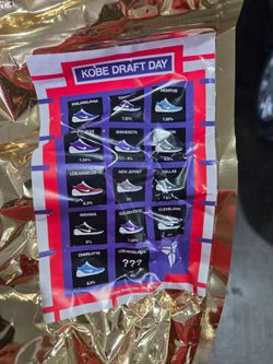 Nike Kobe 4 Protro
Draft Day Pack Mystery Color Sealed Box 13M