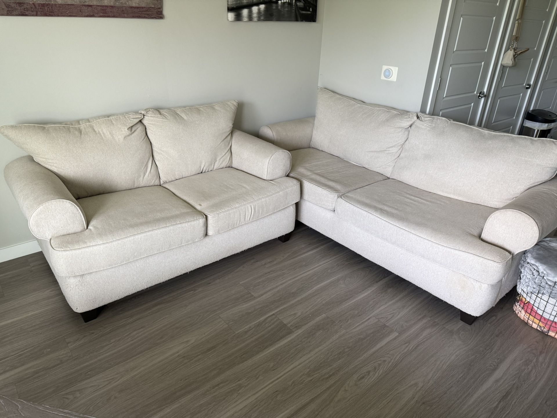 Long Couch With Love Seat