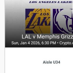 Lakers Vs Memphis  Grizzlies 
