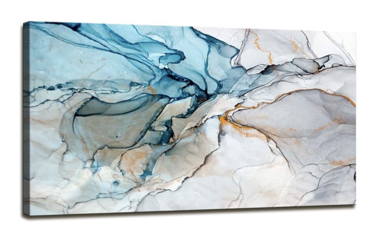 Framed Wall Art Colorful Abstract Painting Background Canvas Wall Art Print Painting for Wall Decor Home Decor