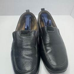 Naturalizer Fragrance Black Leather Loafers Size 9M