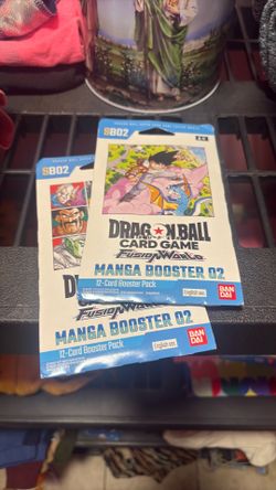Dragon ball super fusion world MANGA BOOSTER 02 sleeved pack