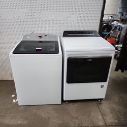 Whirlpool Kenmore Large Capacity Washer And Dryer Set 