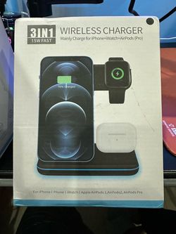 3 in 1 WIRELESS CHARGER