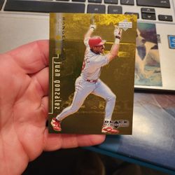 Juan Gonzalez Baseball Card 