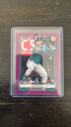 Bowman Cole young Rookie Fushia  #/150