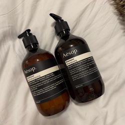 Aesop shampoo and conditioner
