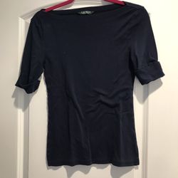 Cuff Sleeve Ralph Lauren Shirt | Medium