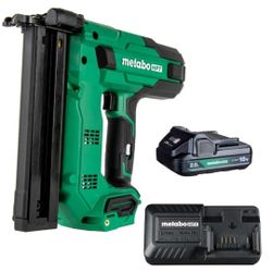 Metabo HPT MultiVolt 1-1/2in 18g Cordless Narrow Crown Finish Stapler with Battery and Charger - New