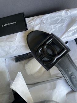 Dolce & Gabbana slides black size 38