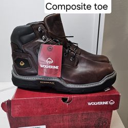 Wolverine Composite Toe Work Boots Size 12