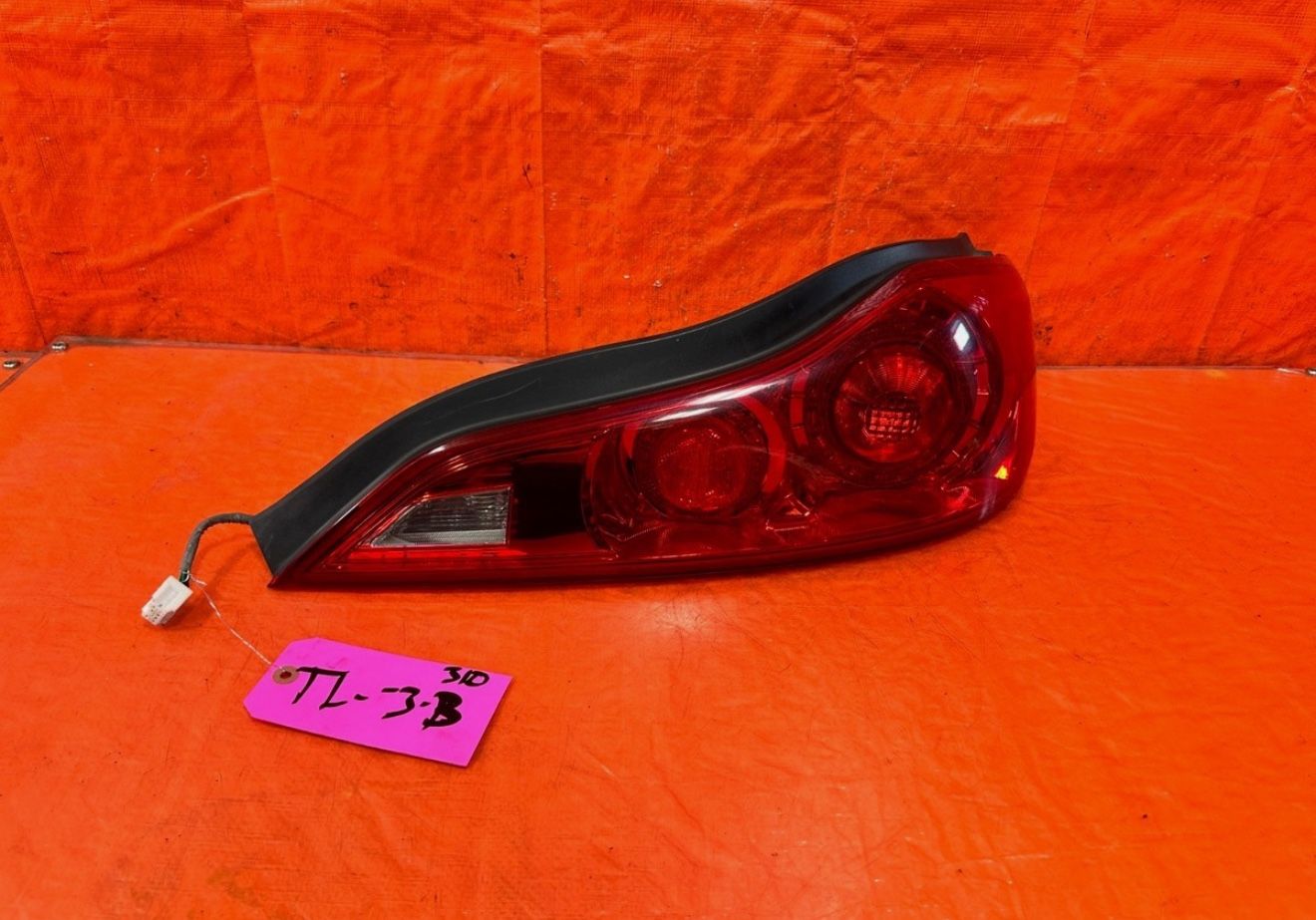 11-15 INFINITI G37 CONVERTIBLE - PASSENGER RIGHT TAIL LIGHT TAIL LAMP - OEM #310