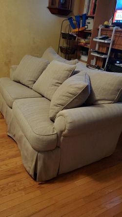 Klaussner Audrey sofa and loveseat