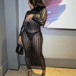 Brand New Black Vixen Dress