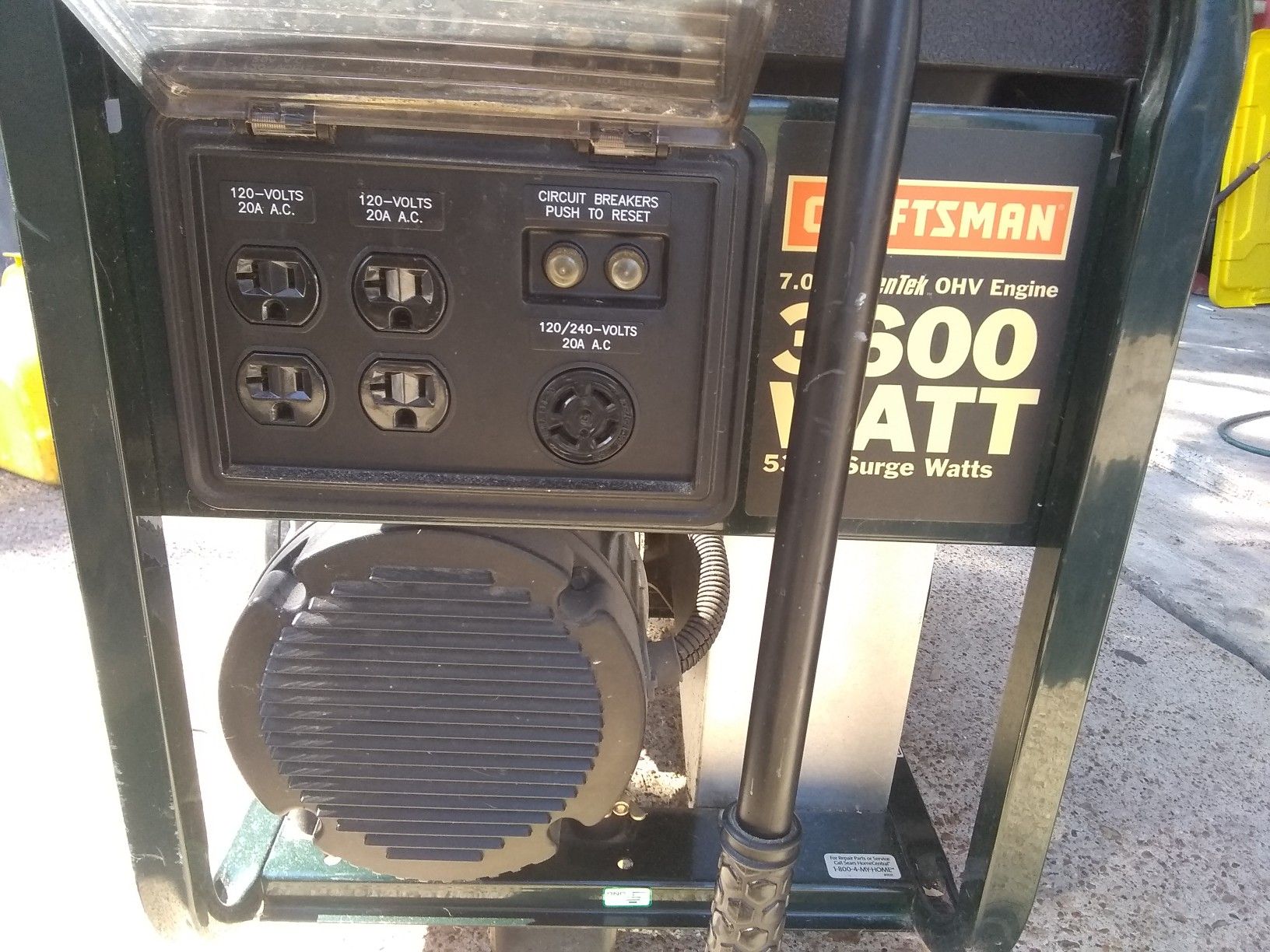 Generator 3600 watt craftsman for Sale in Cypress, TX OfferUp