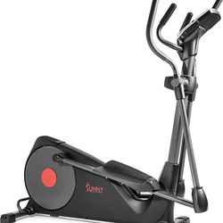 elliptical premium by sunny health  e320001 black cardio