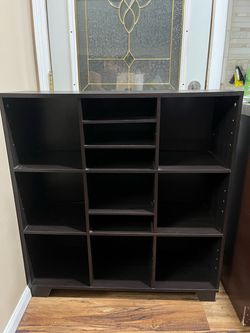 Multi size cube storage 36"L X 12"W × 38"H