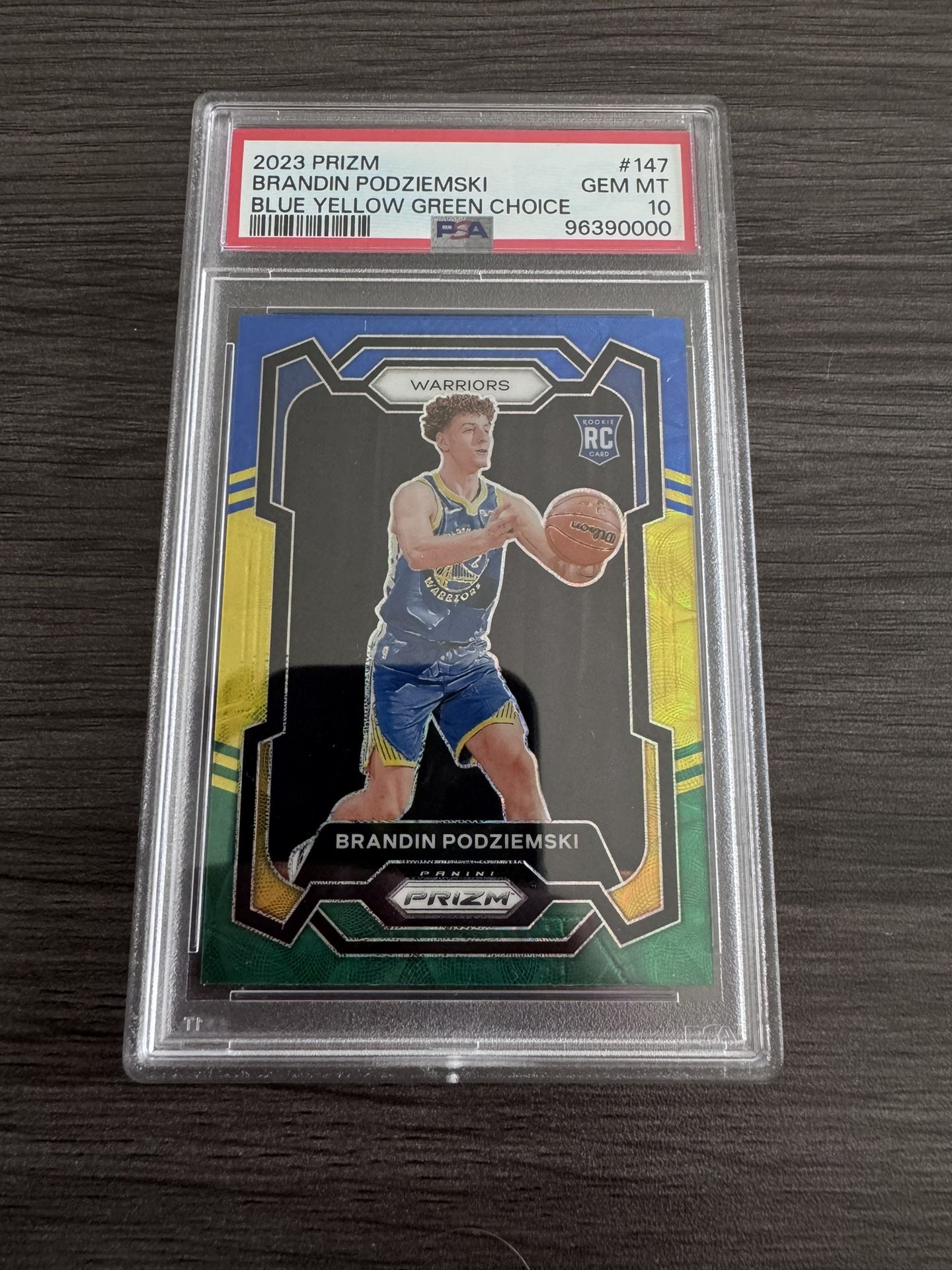 Brandin Podziemski Psa 10 Yellow Blue Green