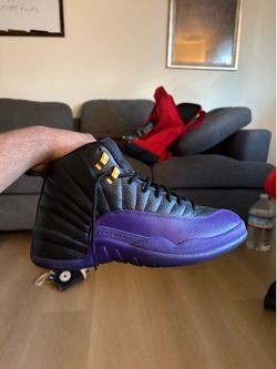 Purple Retros Size 9