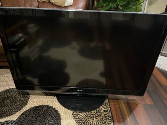 55” LG Flat Screen TV with Stand