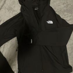 Black North face Wind Jacket Size S