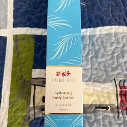 Pure Fiji Coconut Hydrating Body Lotion - Blue & Cream