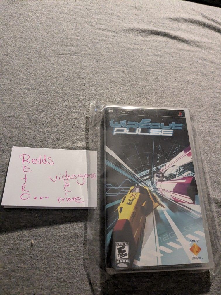 Wipeout Pulse Sony PSP Complete In Box 