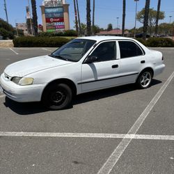 toyota corolla 1999
