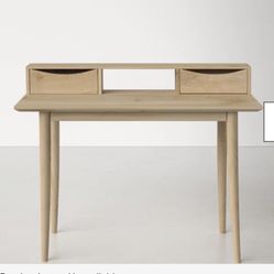 Milo Solid Wood Writing Desk