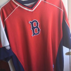 Boston Red Sox Pullover Jersey Baseball 