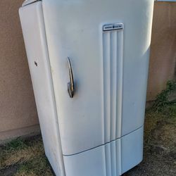 Vintage Refrigerator 