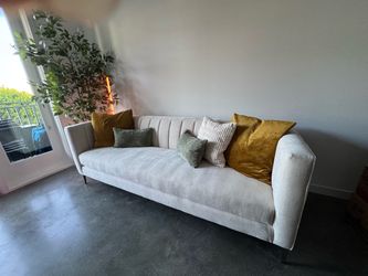 White / ivory sofa