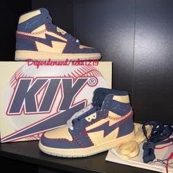 Kiy Studios High “Baseball” Men Size 7