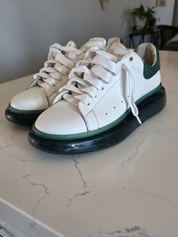 Alexander McQueen Oversized Sneakers White Green