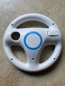 Official Nintendo Mario Kart Driving Wheel 1pc  (for Wiimote)