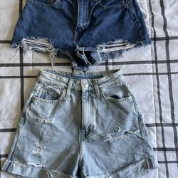 Women’s Jean Shorts - Forever 21 & H&M