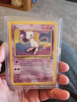 Rare 1995 pokemon card. Mew