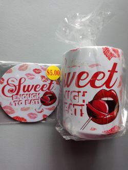 Handmade Mug and Coaster Set