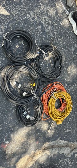 Cable extension cord (different sizes, prices and colors)