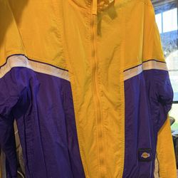Nike lakers track windbreaker jacket 2020 like new