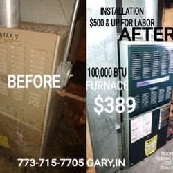 24" Small Stove Fridge Refrigerator Water Heater Furnace Coil  Power Vent Electric 