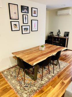 Live Edge Wood Dining Table