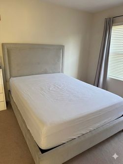 Bed frame/ mattress not included